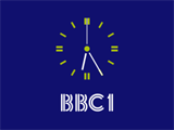 BBC 1's first electronically generated clock (4K)