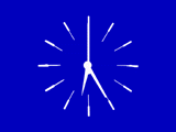 HTV's clock