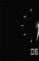 Rediffusion's clock, with black background (2K)