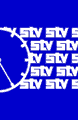 STV Clock - Blue variant