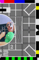 Test Card F - Version 4 - BBC 2 (8K)