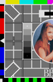 Test Card F with updated BBC 1 caption (6K)