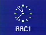 The first BBC 1 electronic clock (3K)