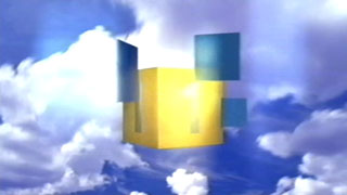 ITV1 Clouds ident - the '1' tile becomes a cube (11K)