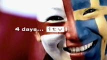 ITV1 World Cup 2002 break bumper, England v Sweden, 4 days to go... (6K)