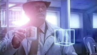 ITV3 ident promoting A Touch of Frost - the wireframe cube moves into place (12K)