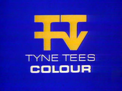 Yellow-on-blue TTTV symbol - Tyne Tees Colour (20K)