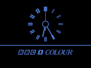 BBC 1 Clock from 1972 (3K)