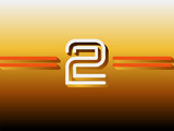 Daytime version of the BBC 2 symbol (4K)