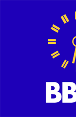 BBC 1 network clock from December 1974